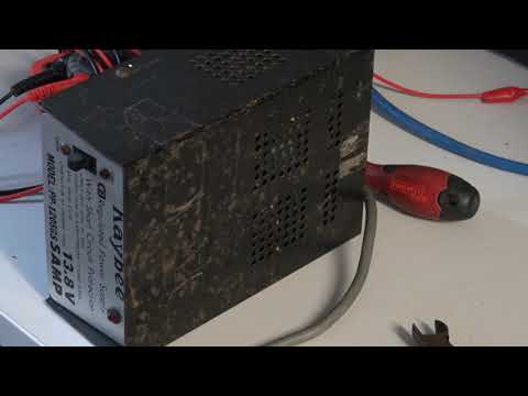 Banned 1981 CB power supply bonanza pt1 ; my plan & an AC voltage  check