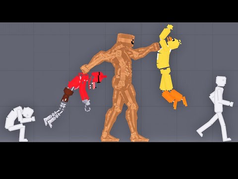 Buff Daewo Attack Humans in People Playground