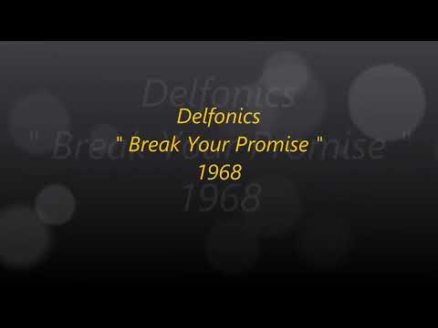 Delfonics~ "  Break Your Promise " ~💙🙏~1968