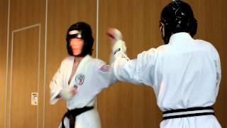preview picture of video 'Zanshin Karate Sparring Practice'