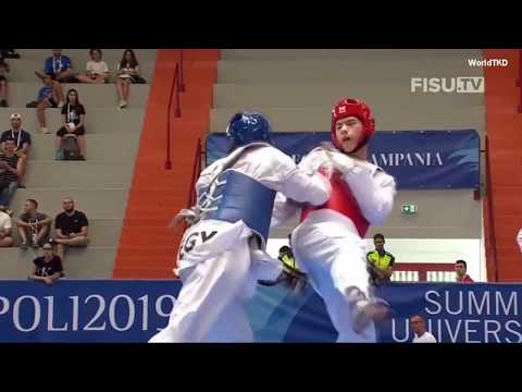 Men`s Taem Kyorugi. Egypt - Chinese Taipei