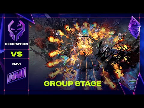 NAVI vs EXECRATION - Official Highlights - BLAST Slam IV Dota 2