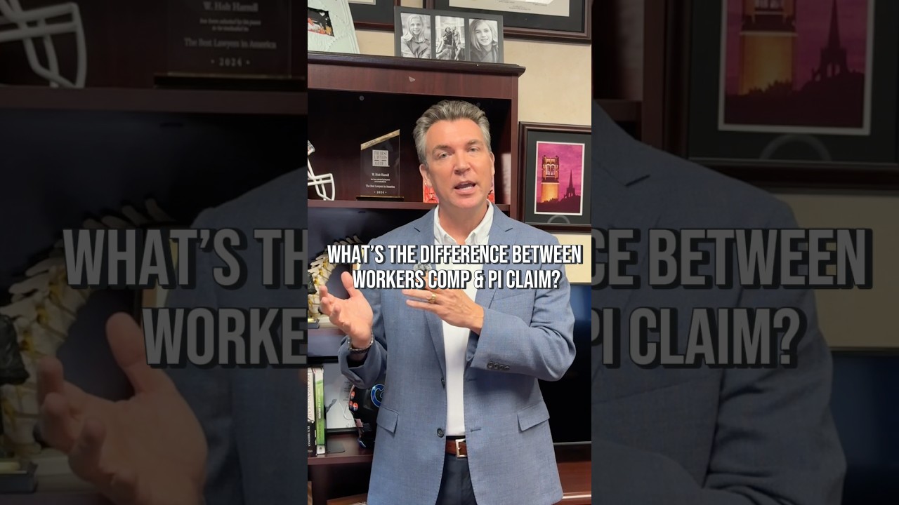 What’s the difference between a Workers Comp and a Personal Injury Claim? #harrellandharrell