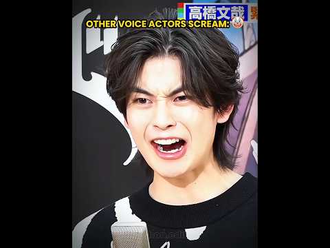 Other Voice Actors Scream vs This Guy ☠️ #shorts #viralvideo #movie