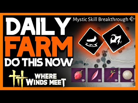 HOW TO MAX OUT MYSTIC SKILLS FAST - TIPS & TRICKS | Where Winds Meet