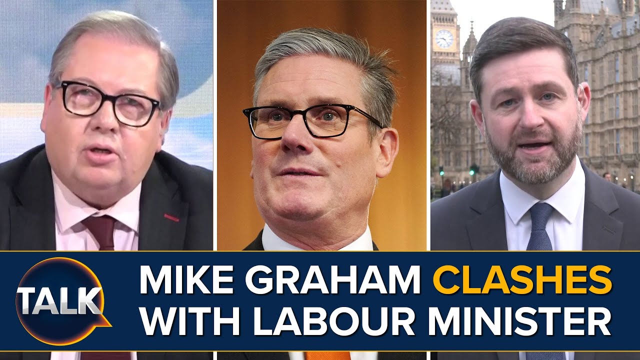 "You Can't Just SPOUT Platitudes!" Mike Graham CLASHES With Minister Over Starmer's Foreign Trips