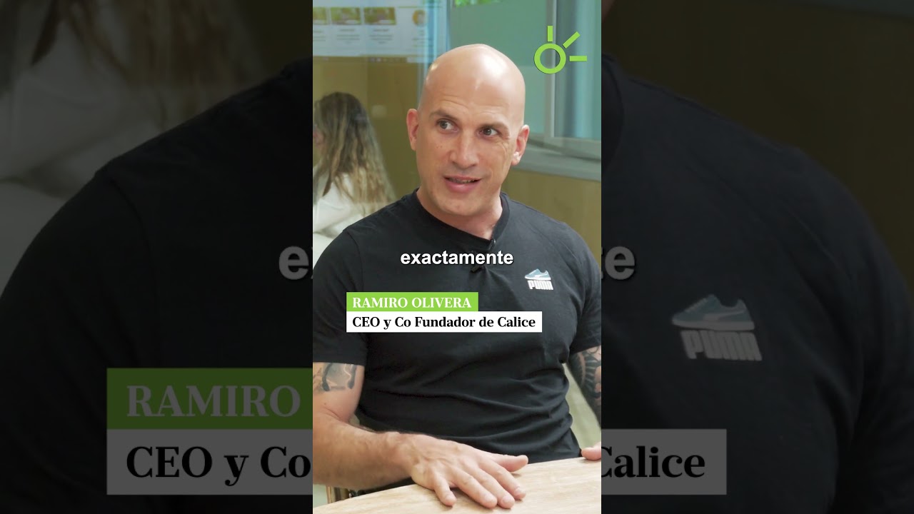 Ramiro Olivera -CEO y cofundador de Calice Biotech