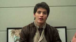 Gregg Sulkin Dishes on 3 Words He Can't Say!