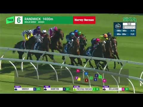 VINROCK – ATC Sires Produce Stakes 2025 (2YO SW G1) Gruppe 1 Randwick 5. April