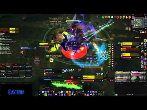 Genesis vs. Xhul'horac Mythic (HFC) - Nazr Frost Death Knight POV - 26/11/2015