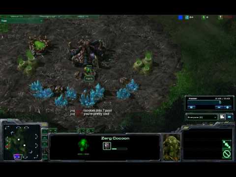 The StarCraft Two - Idra gets 6 pooled in HD