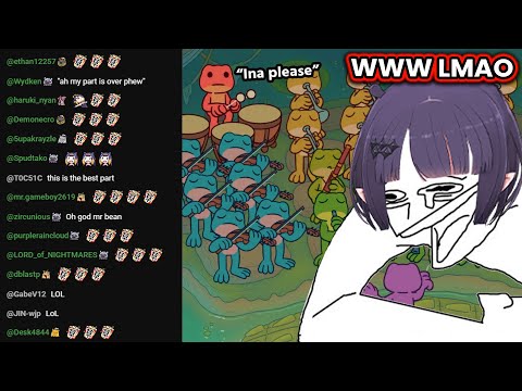 𝗜𝗻𝗮 𝗰𝗮𝗻’𝘁 𝗵𝗼𝗹𝗱 𝗵𝗲𝗿 𝗹𝗮𝘂𝗴𝗵𝘁𝗲𝗿 𝗱𝘂𝗿𝗶𝗻𝗴 𝘁𝗵𝗶𝘀 𝗽𝗮𝗿𝘁