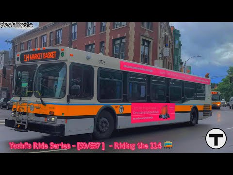 Yoshi & Liam: The Maverick Madness | Yoshi's Ride Series {S9-E37} - Riding the 114 🚌 - {MBTA}