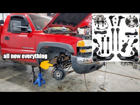 how to install a Chevy / GMC new front end kit 1500 , 2500 , 3500 and all HD & ls Trucks models too