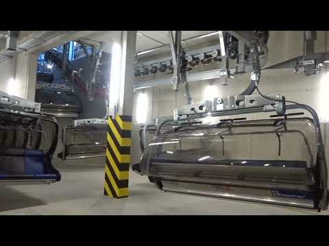 Garagierung Kellerbahnhof 6er Lärmstange 1 - Hintertuxer Gletscher