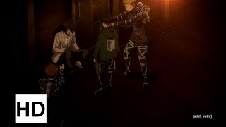 LEVI HITS EREN IN FRONT OF MIKASA AND ARMIN AGAIN 