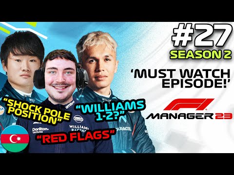F1 MANAGER 23 | BEST EPISODE YET! | Williams CAREER MODE #27 | F1 Manager 2023 #f1manager23