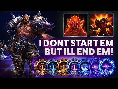 Garrosh Taunt - I DONT START EM, BUT ILL END EM! - Bronze to Grandmaster S1 2022