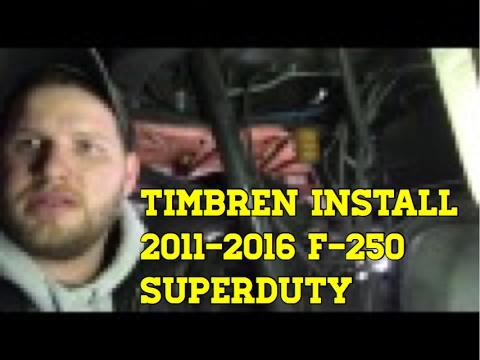 Install timbrens 2011-2016 F-250