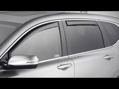 WeatherTech Rear Side Window Deflector Channel Clip: Installation