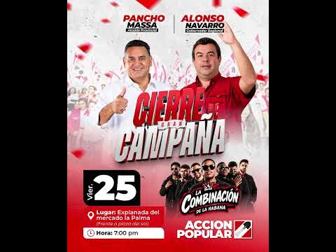 CIERRE DE CAMPAÑA ACCION POPULAR  #ica #viral #dunastv