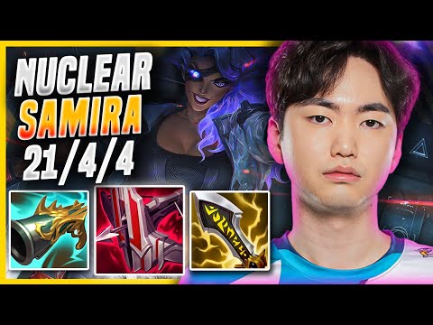 Nuclear Samira ADC vs Tristana - KR Grandmaster patch 11.6
