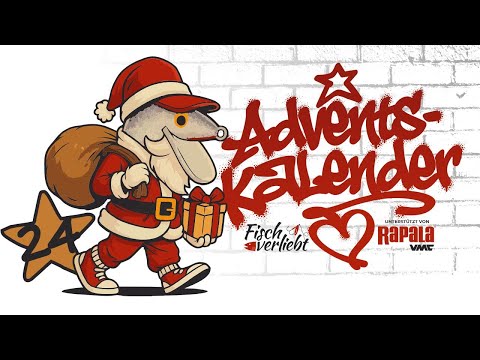 GIANT! Door 24 Rapala x Fish in Love Advent Calendar UNBOXING Review