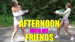 Afternoon with friends! | Tennis, footbal & more