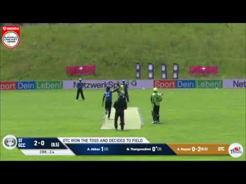 MOM : Ali Nayyer - STGCC vs OTC | Highlights | Dream11 European Cricket Series St Gallen | ECS 2020
