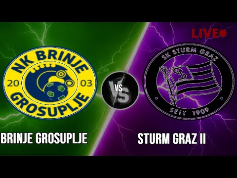 Brinje Grosuplje Vs Sturm Graz II Live | Football | PLAY BY PLAY | SCOREBOARD