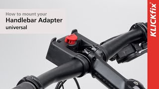 KLICKfix Handlebar Adapter with Lock
