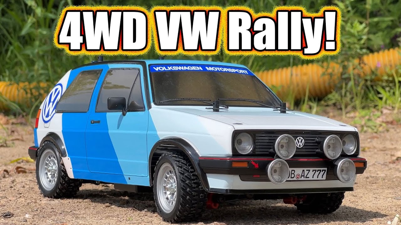 Off-Road Rally Time! Tamiya VW Golf MK2 GTI