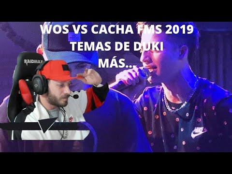 DTOKE REACCIONA a FMS ARGENTINA "WOS vs CACHA" y sus CANCIONES FAVORITAS #4