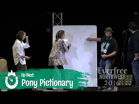 Everfree Northwest 2016 - Pony Pictionary