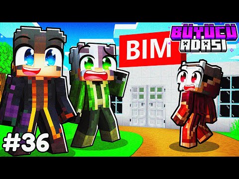 ADAMIZA YENİ BİM YAPTIK! 🏪 | Minecraft Büyücü Adası #36