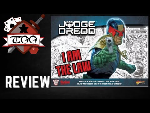 Judge Dredd I am the Law – Starter Set Review