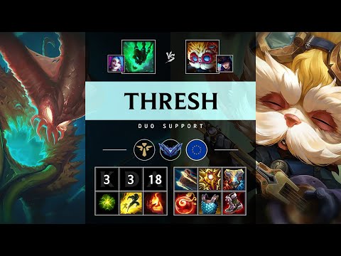 Thresh Support vs Heimerdinger - EUW Diamond Patch 14.24