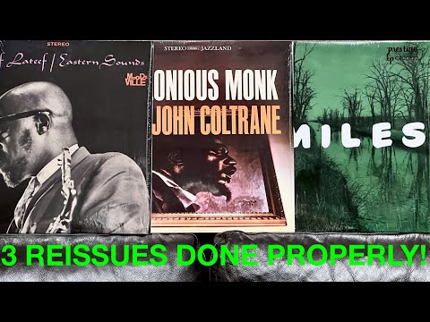Remasters Mastered!  3 OJC reissues - Miles Davis, Yusef Lateef, John Coltrane & Thelonious Monk
