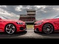 Audi RS5 vs BMW M4  Drag Race!