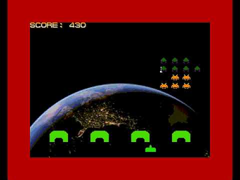 Dev Progress #1 -  Space Invaders clone for the ZX Spectrum Next
