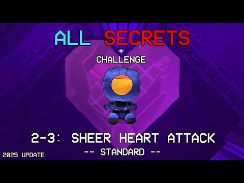 ULTRAKILL 2-3 REWORK: SHEER HEART ATTACK - (ALL SECRETS, CHALLENGE, SECRET LEVEL ENTRANCE)