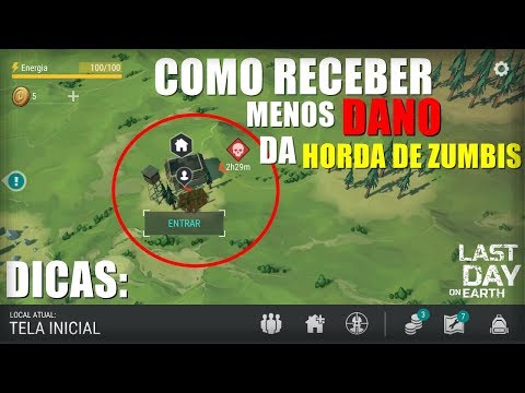 MENOS DANO DA HORDA -LAST DAY ON EARTH: DICAS! #1