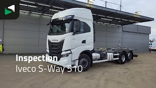 IVECO S-Way 510 6X2 Retarder Full Air Lift Axle BDF Euro 6 containerchassis til salg - Billede 4 | Autoline DK IVECO S-Way 510 6X2 Retarder Full Air Lift Axle BDF Euro 6 containerchassis | Billede 4 - Autoline