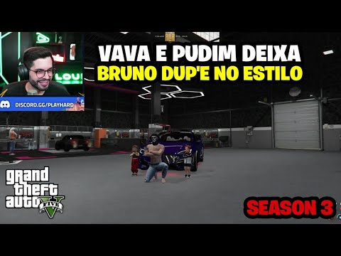 VAVA E PUDIM FAZ SURPRESA PARA O BRUNO DUP'E....KKKKK