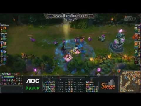 Alex Ich dominating with Evelyn against Fnatic.