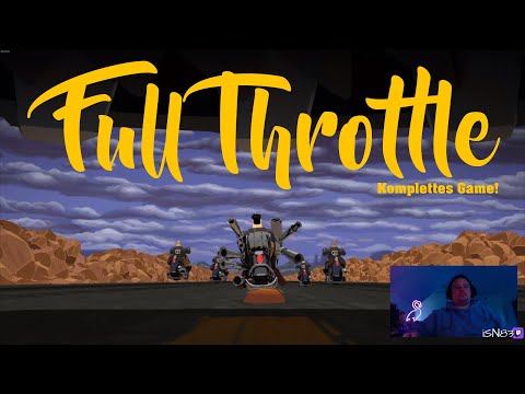 Lets Play Full Throttle (Vollgas)- Komplettes Game. Vollgas der Film