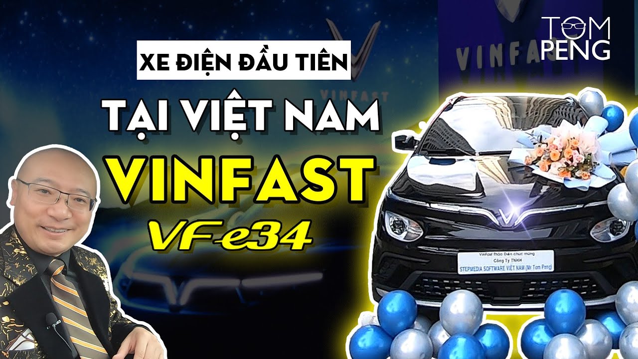 My first electric car in Vietnam! - VinFast VF e34 | My first electric car in Vietnam!