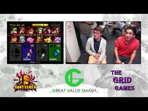 Smash 64:  Fireblaster (Yoshi) V Hotline (Yoshi) - Shattered 81 Tourney