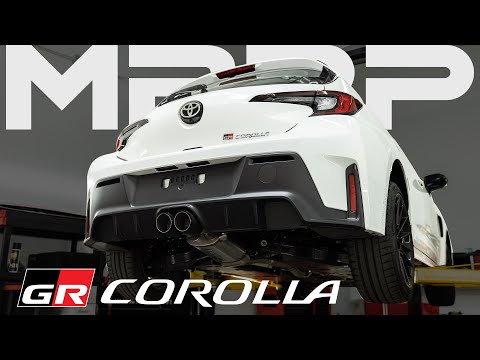 GR Corolla MBRP Center Exit Exhaust Install and Sound Clips