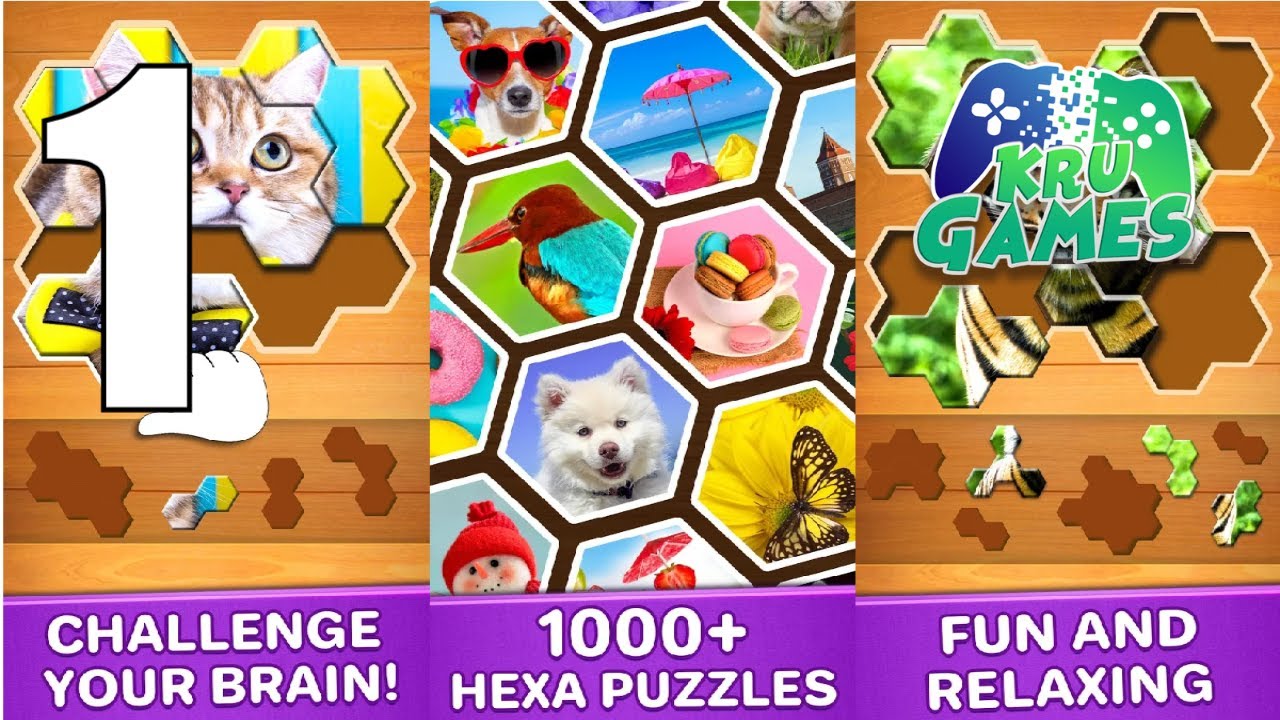Jigsaw Puzzles Hexa 🧩🔥🎯 Gameplay Walkthrough #1 (Android, IOS)
